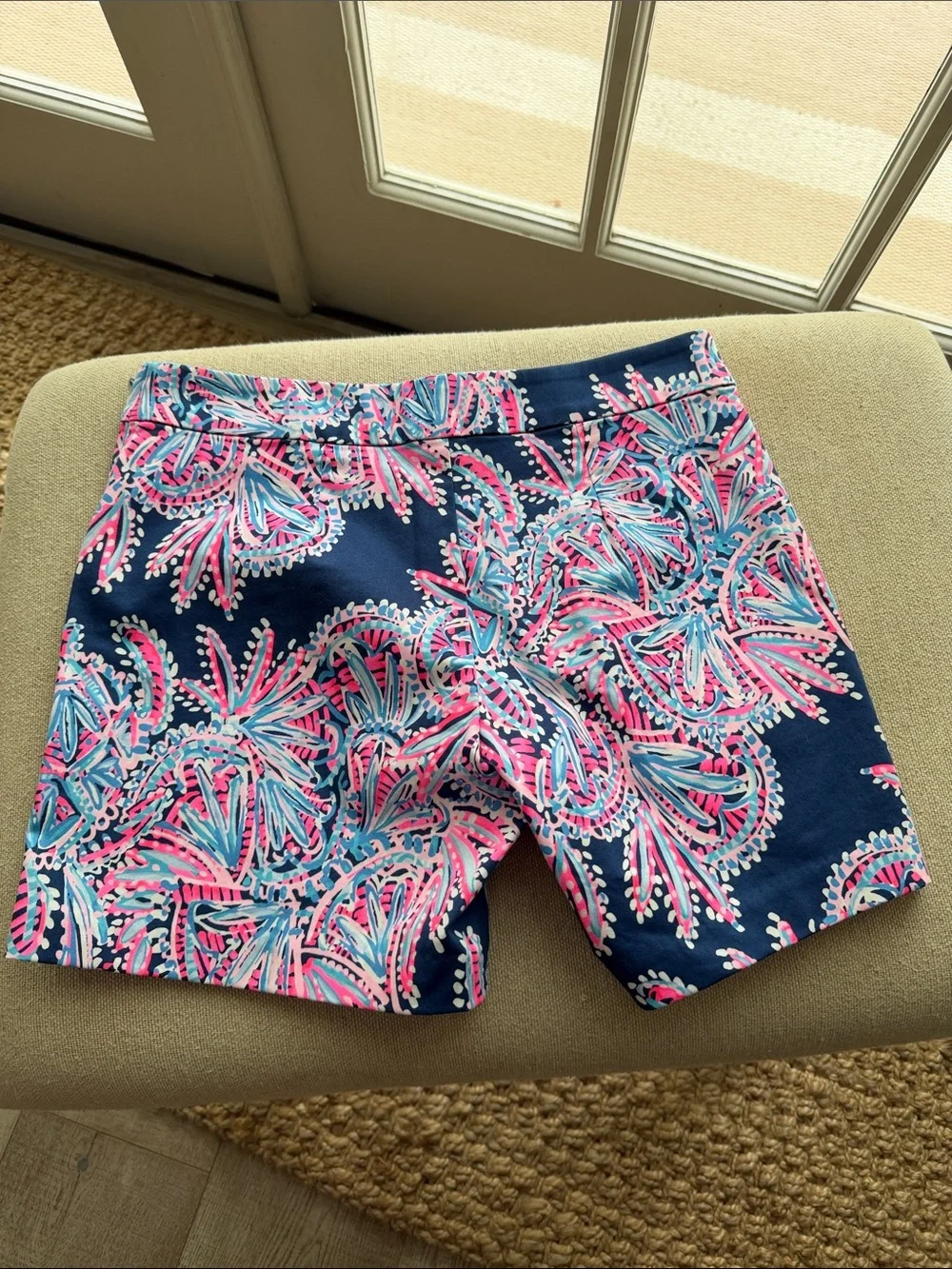 Lilly Pulitzer Navy Pink Blue Printed Women’s Shorts